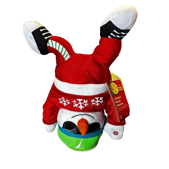 Gemmy Other - NWT Gemmy Holiday Break Dancing Spinning Singing Animated Snowman 🎶